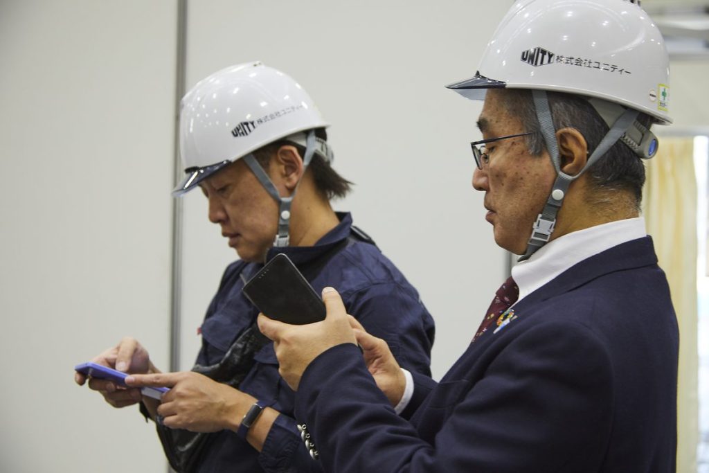 現場管理者による工程と内容の確認